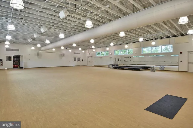 a room with pool table