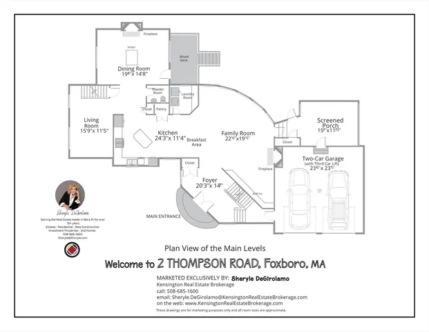$1,200,000 | 2 Thompson Road, Foxboro, MA 02035