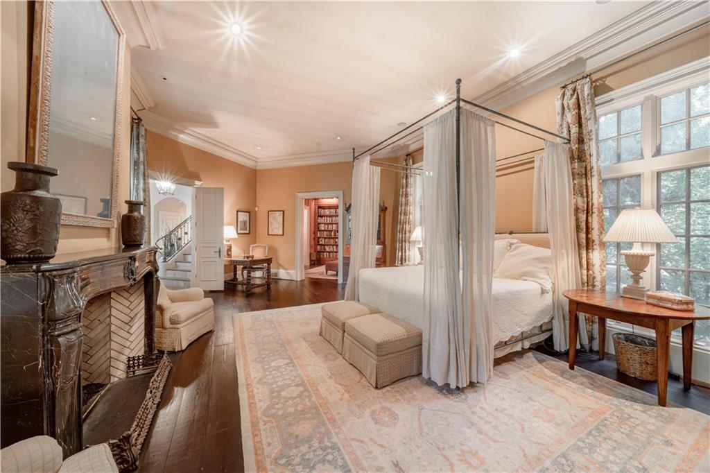 1955 Alec Mountain Road Clarkesville, GA 30523 - Photo 33 of 110 a bedroom with furniture and a window