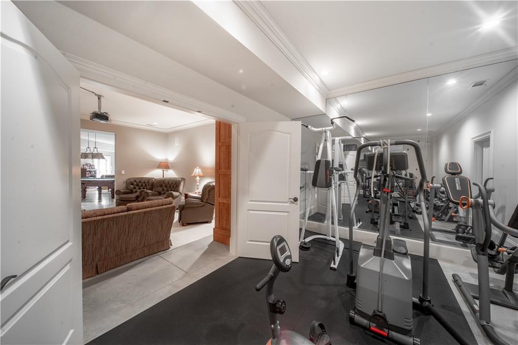 1955 Alec Mountain Road Clarkesville, GA 30523 - Photo 67 of 110 a view of a room with gym equipment