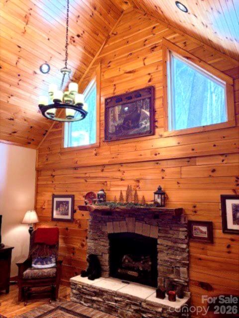 399 Bent Tree Road Maggie Valley, NC 28751 - Photo 13 of 48 a outdoor view of a building with sitting area
