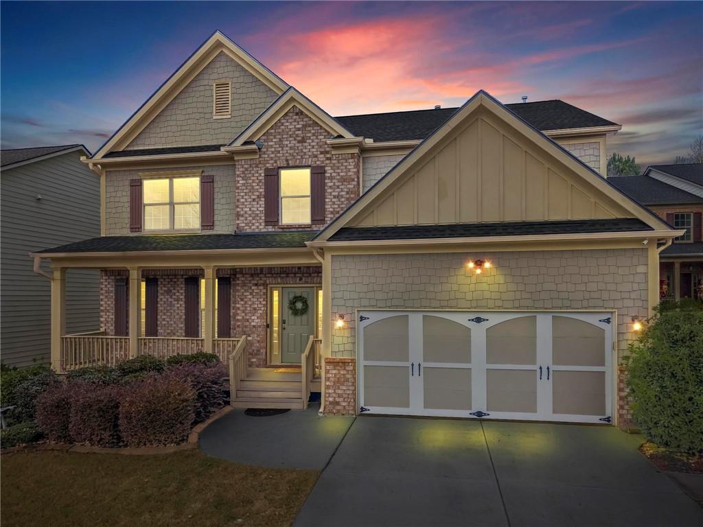 506 Olympic Way Acworth, GA 30102 - Photo 70 of 73 a front view of a house with a yard
