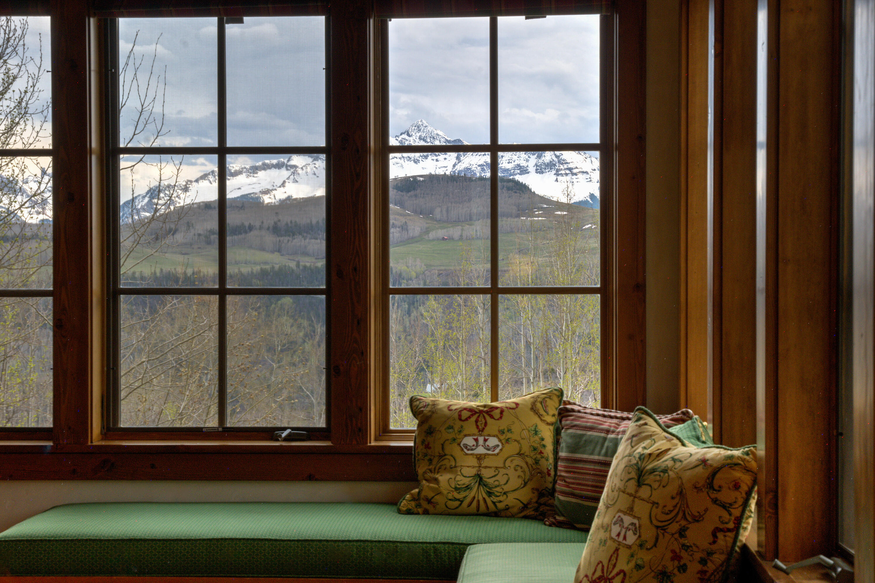 6131 Last Dollar Road Telluride, CO 81435 - Photo 51 of 86 a bed sitting in a bedroom next to a window