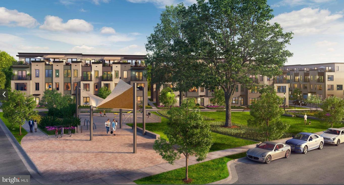 6680 Eames Way Bethesda, MD 20817 - Photo 14 of 19 a view of a patio with couches table and chairs and potted plants