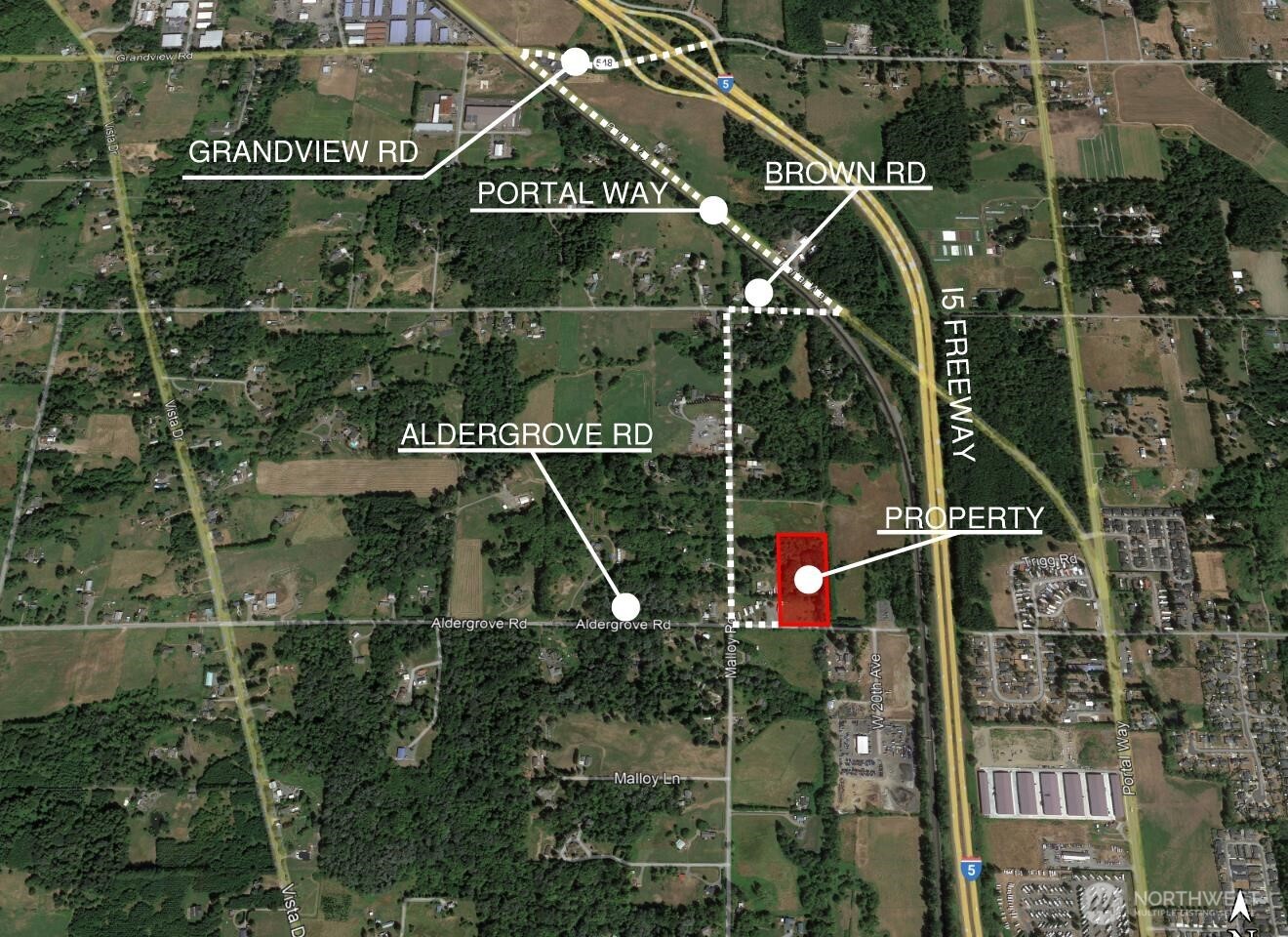 0 Aldergrove Road Ferndale, WA 98248 - Photo 3 of 4 a view of street