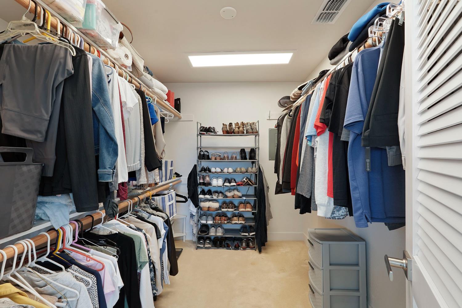 2650 West Twitchell Island Road Rio Vista, CA 94571 - Photo 23 of 60 a view of walk in closet with clothes and shoes