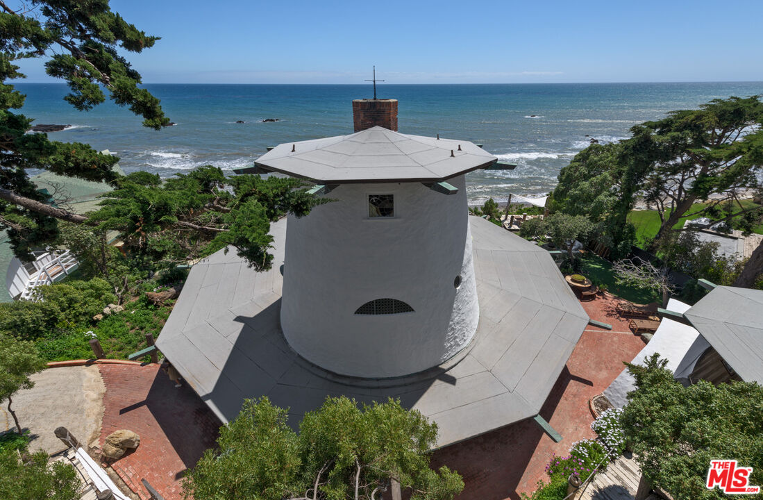 33604 Pacific Coast Highway Malibu, CA 90265 - Photo 4 of 46 an aerial view of a house with yard space and lake view