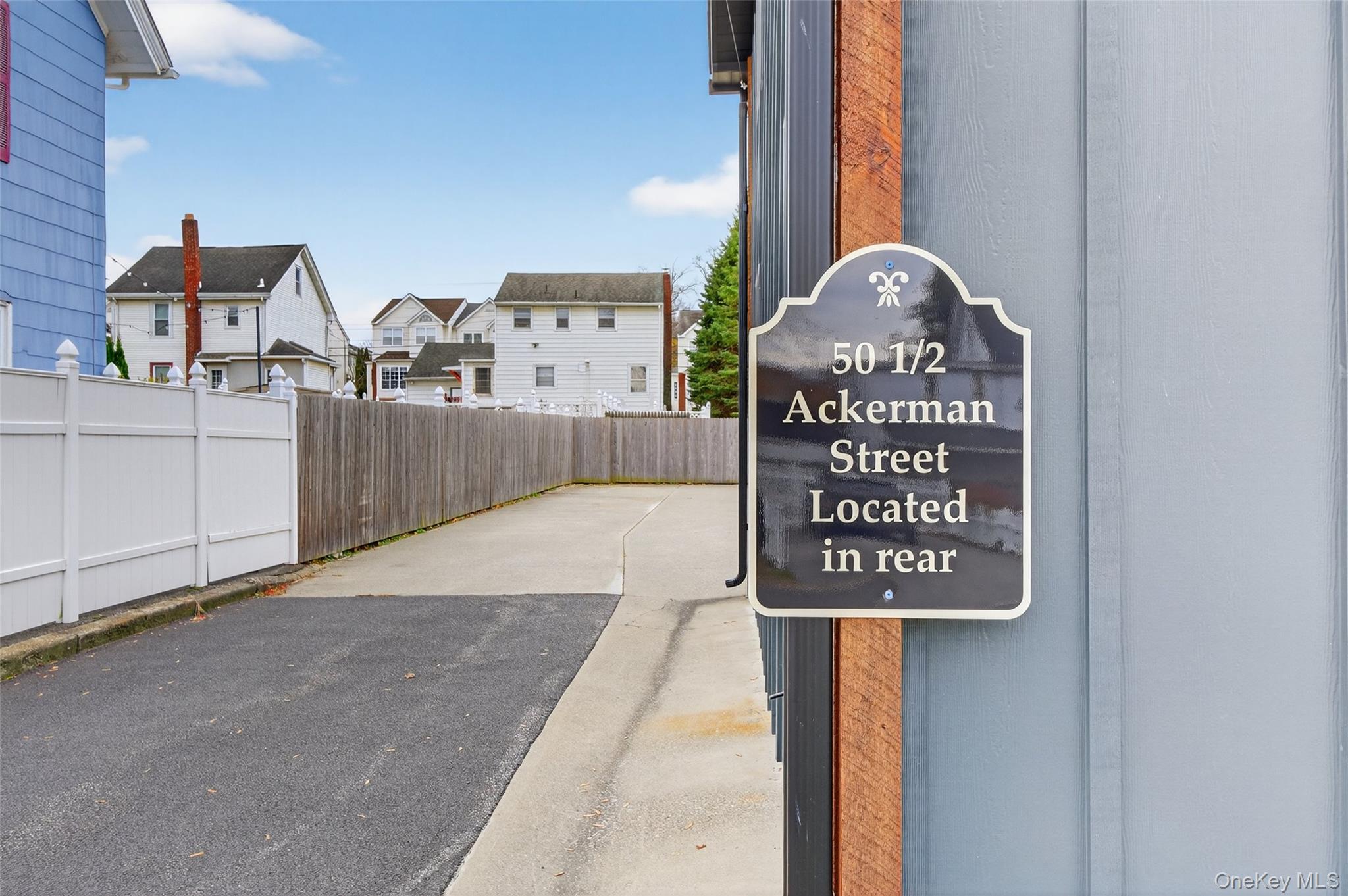 52 Ackerman Street, Unit 50 5 Beacon, NY 12508 - Photo 20 of 23 a view of a wooden door and a street