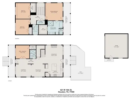 $1,085,000 | 621 West 15th Street, Houston, TX 77008