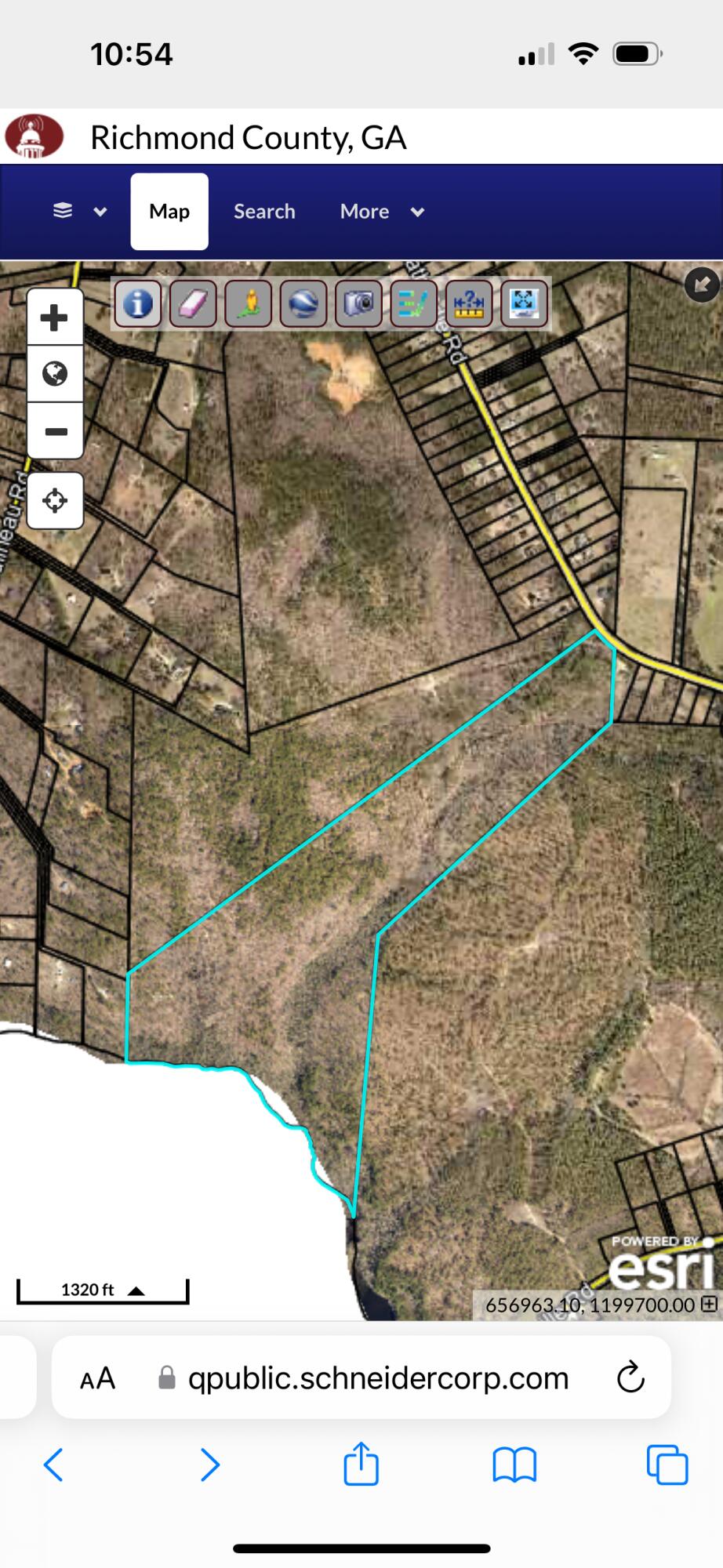 4255 Bath-Edie Road Blythe, GA 30805 - Photo 1 of 6 Tax map Aerial