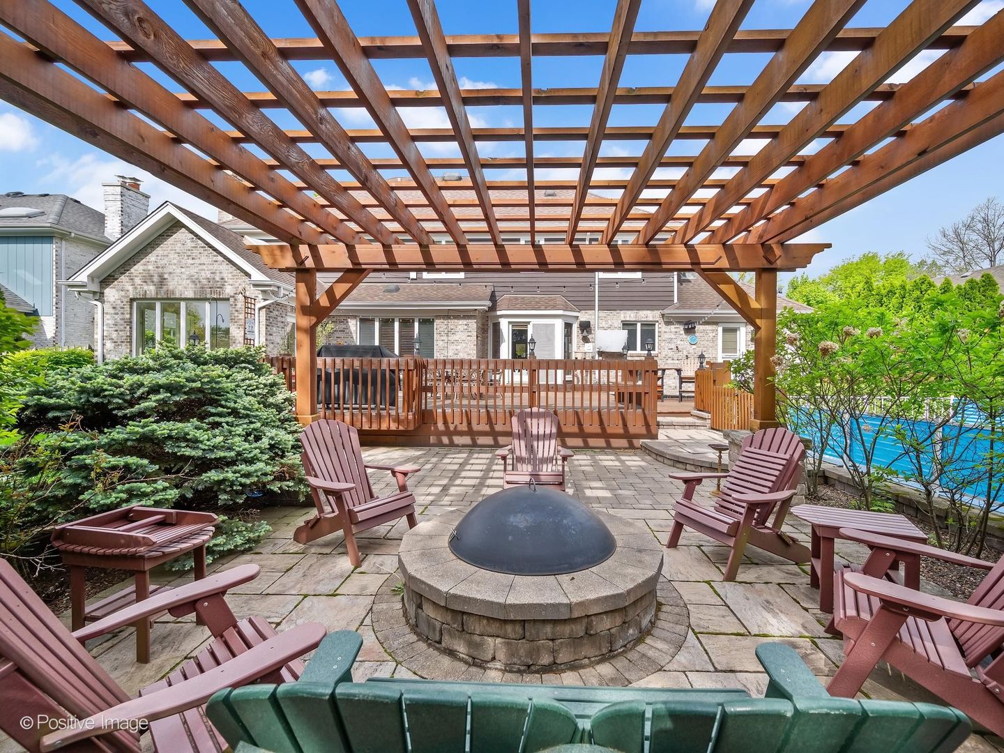 6451 Garfield Ridge Court Burr Ridge, IL 60527 - Photo 26 of 28 a patio with yard and outdoor seating