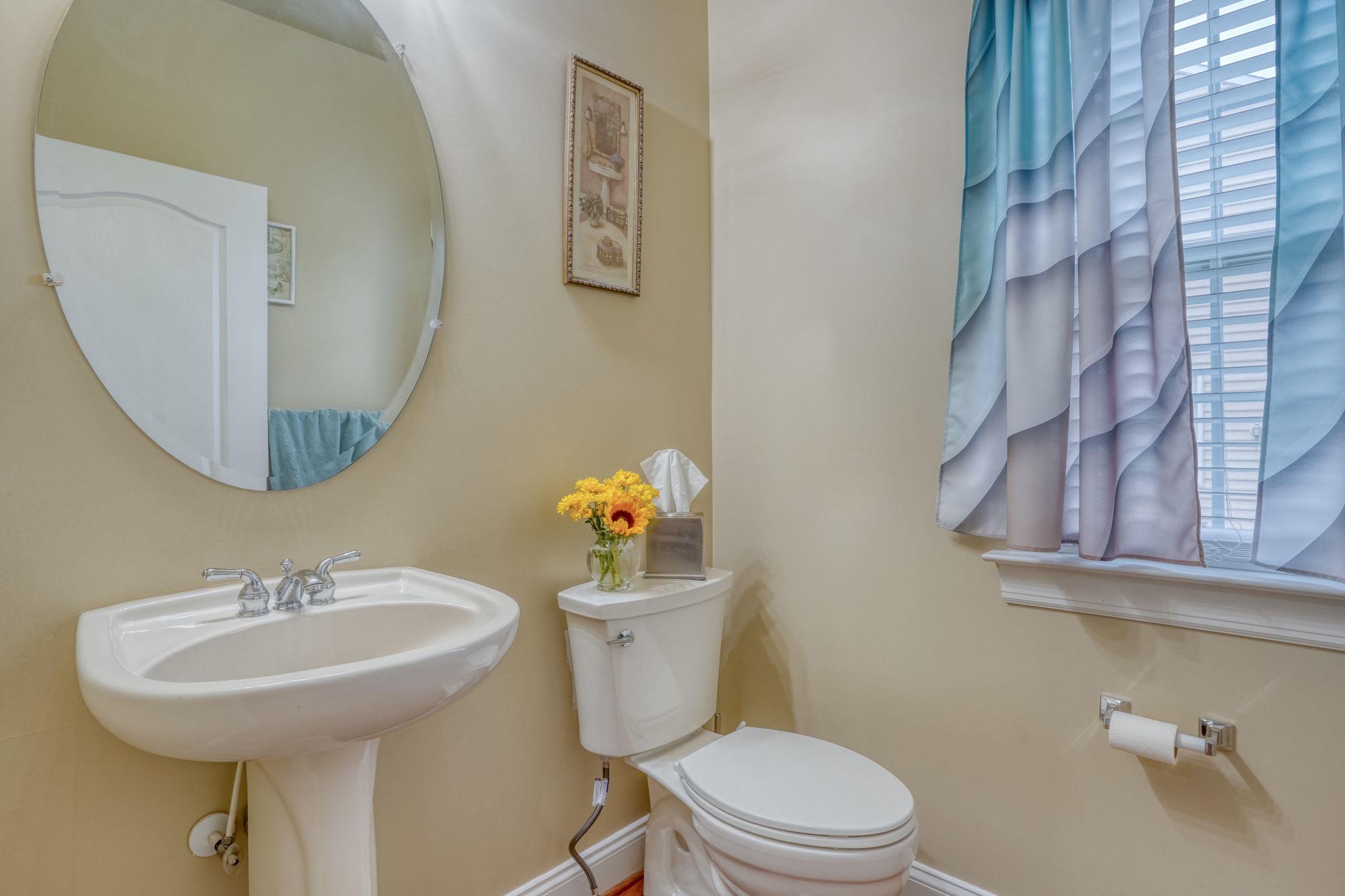 213 Loft Street Townsend, DE 19734 - Photo 28 of 76 Half bathroom with vibrant accents.