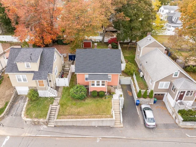 front view of house with a street