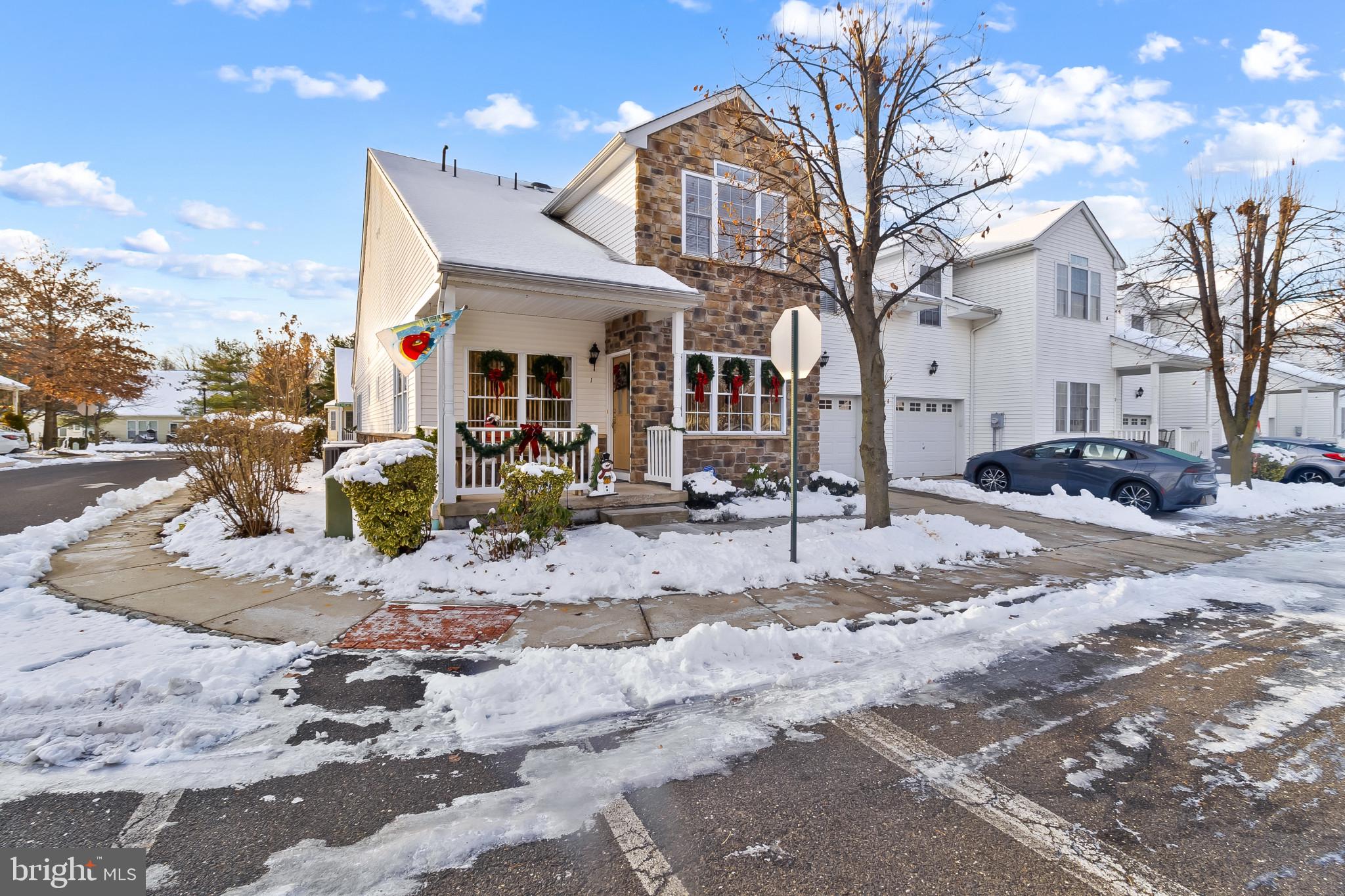 1 Osmond Way Delanco, NJ 08075 - Photo 2 of 26 a front view of a building with snow on the road