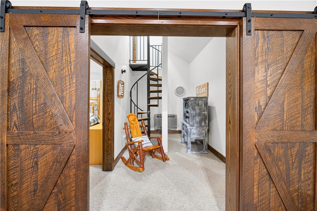 341 Skyview Road Stahlstown, PA 15687 - Photo 17 of 33 a view of walk in closet with clothes and shoes