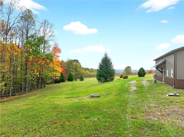 a view of an outdoor space and yard