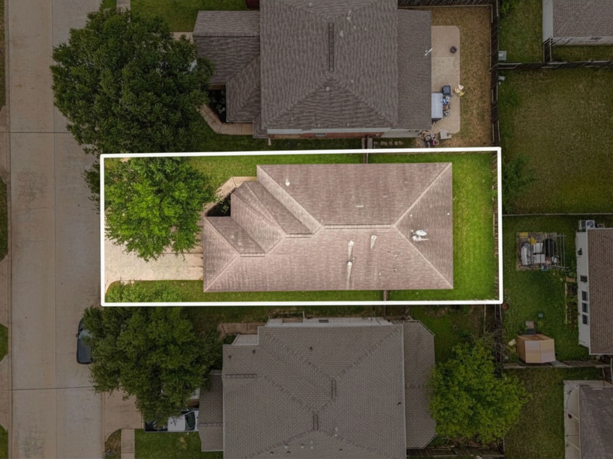 5038 Natchez Ridge Court Katy, TX 77449 - Photo 22 of 26 a bird view of a house