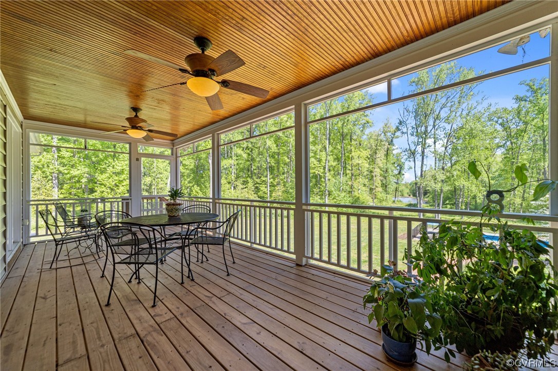 15163 Rice Road Beaverdam, VA 23015 - Photo 28 of 50 a view of a two chairs in the balcony