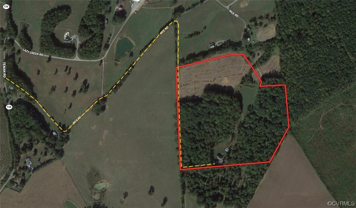 15163 Rice Road Beaverdam, VA 23015 - Photo 49 of 50 an aerial view of balcony and garden