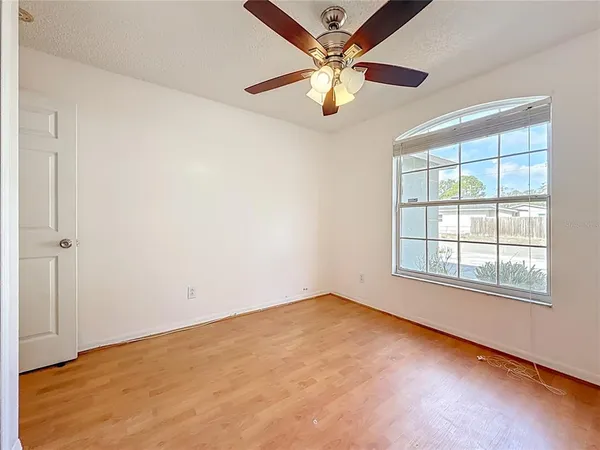 a view of a livingroom with a flat screen tv