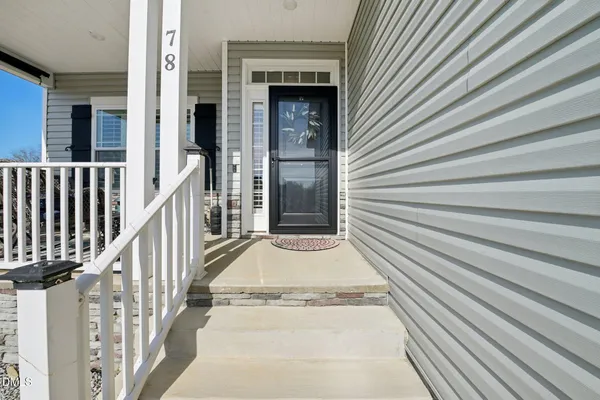 a view of a stairs of the house