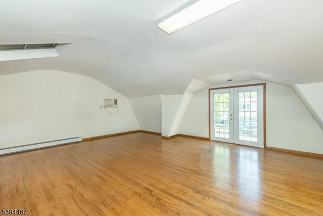 wooden floor in an empty room