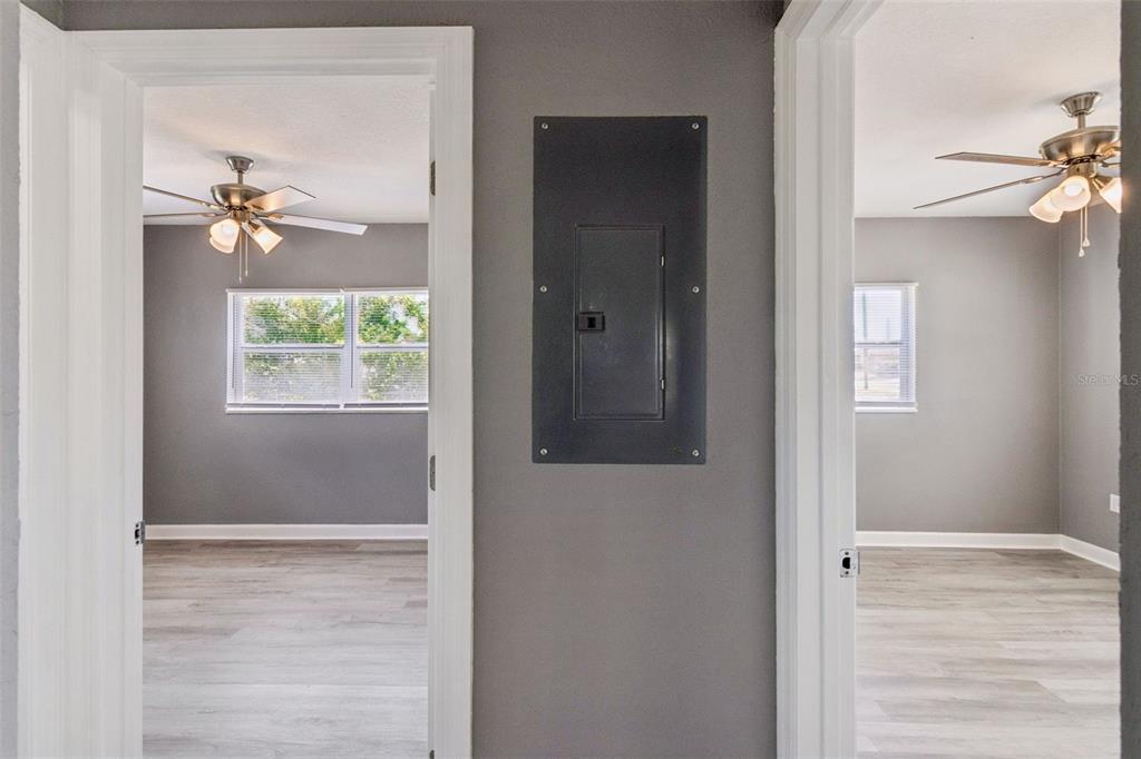 331 Walter Avenue Frostproof, FL 33843 - Photo 9 of 21 a view of a bedroom with a fan