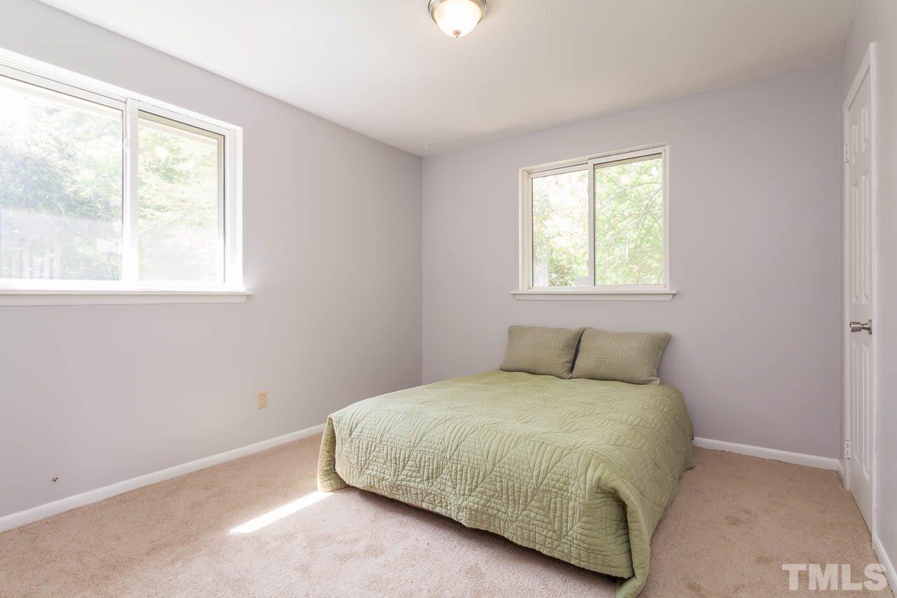 859 Hadley Road Raleigh, NC 27610 - Photo 10 of 17 Brand new carpeting in bedroom #2 as well.