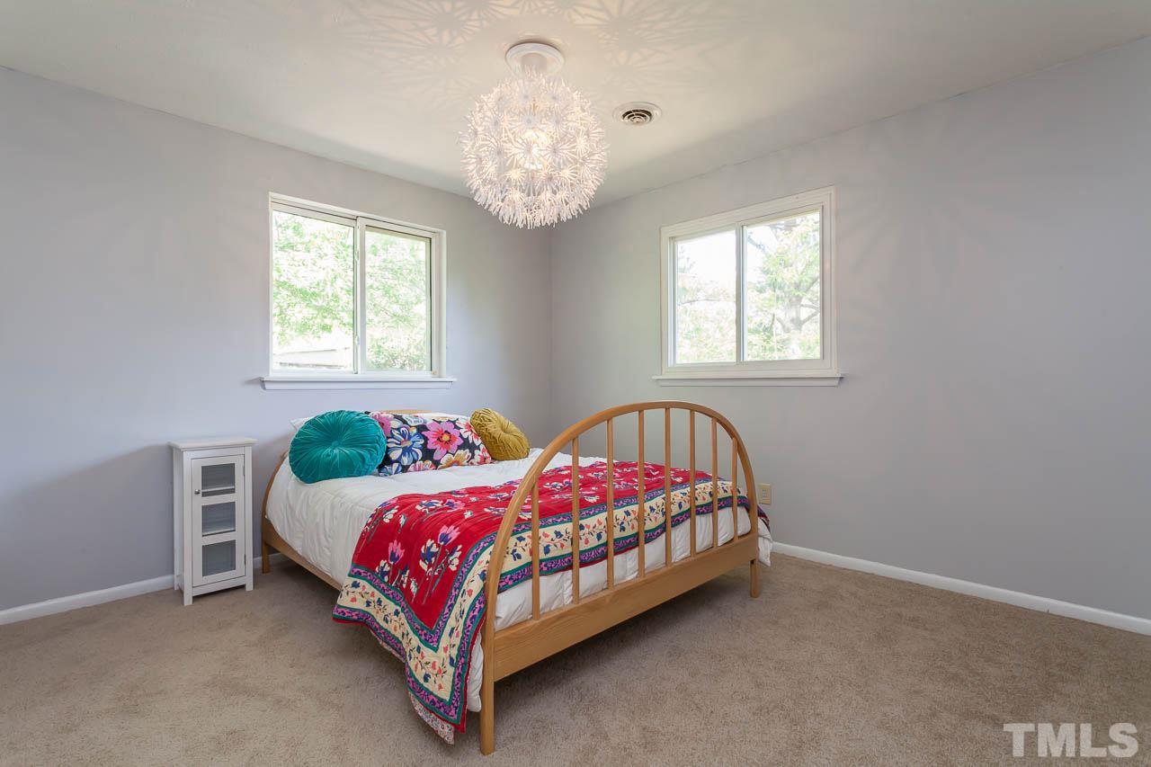 859 Hadley Road Raleigh, NC 27610 - Photo 9 of 17 Master bedroom has plenty of natural light and brand new carpeting.