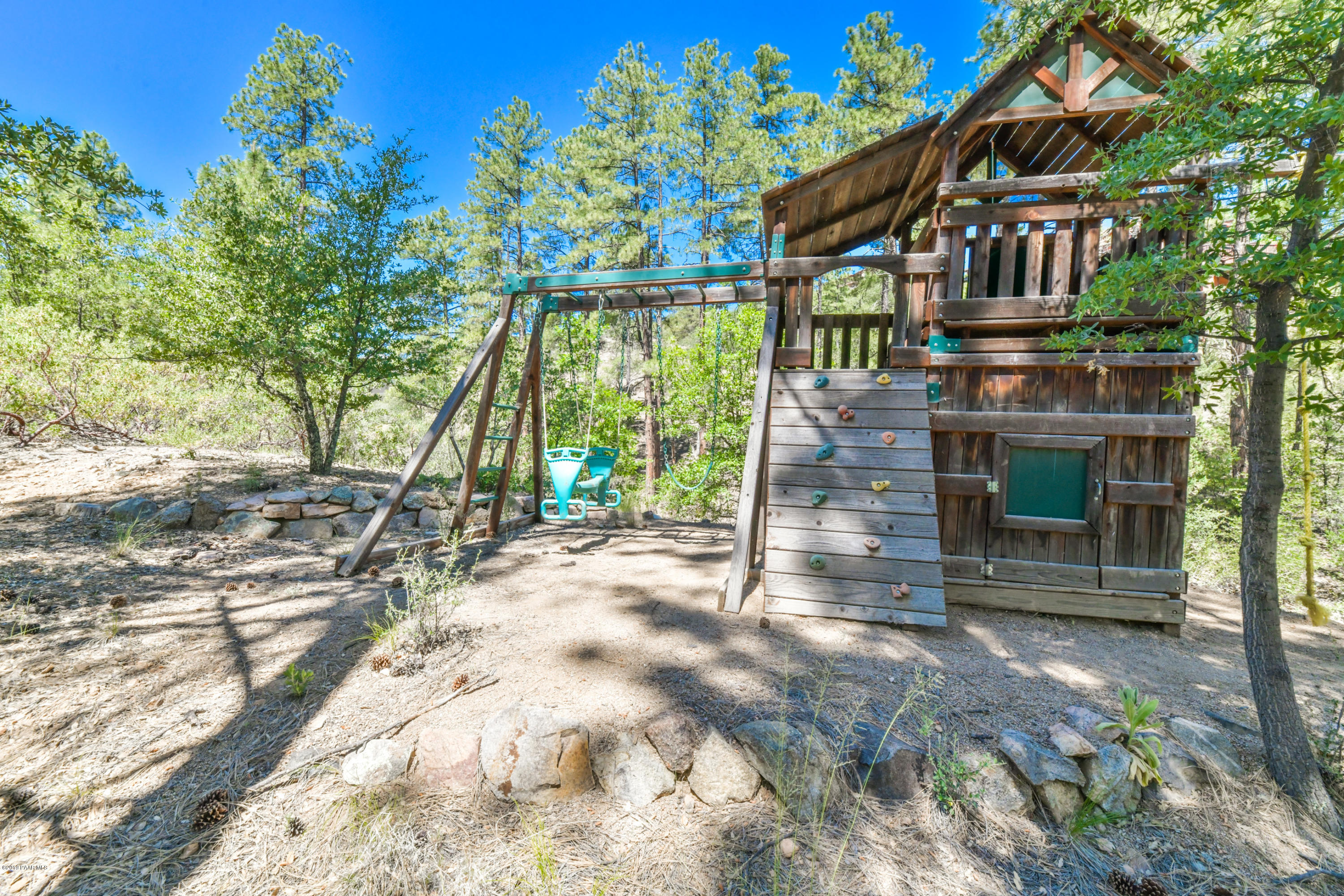 1408 East Valley View Road Prescott, AZ 86303 - Photo 46 of 76 a view of house with a yard