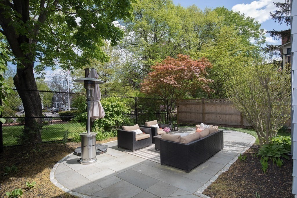 6-8 Longfellow Road Cambridge, MA 02138 - Photo 33 of 40 a view of a patio with a patio