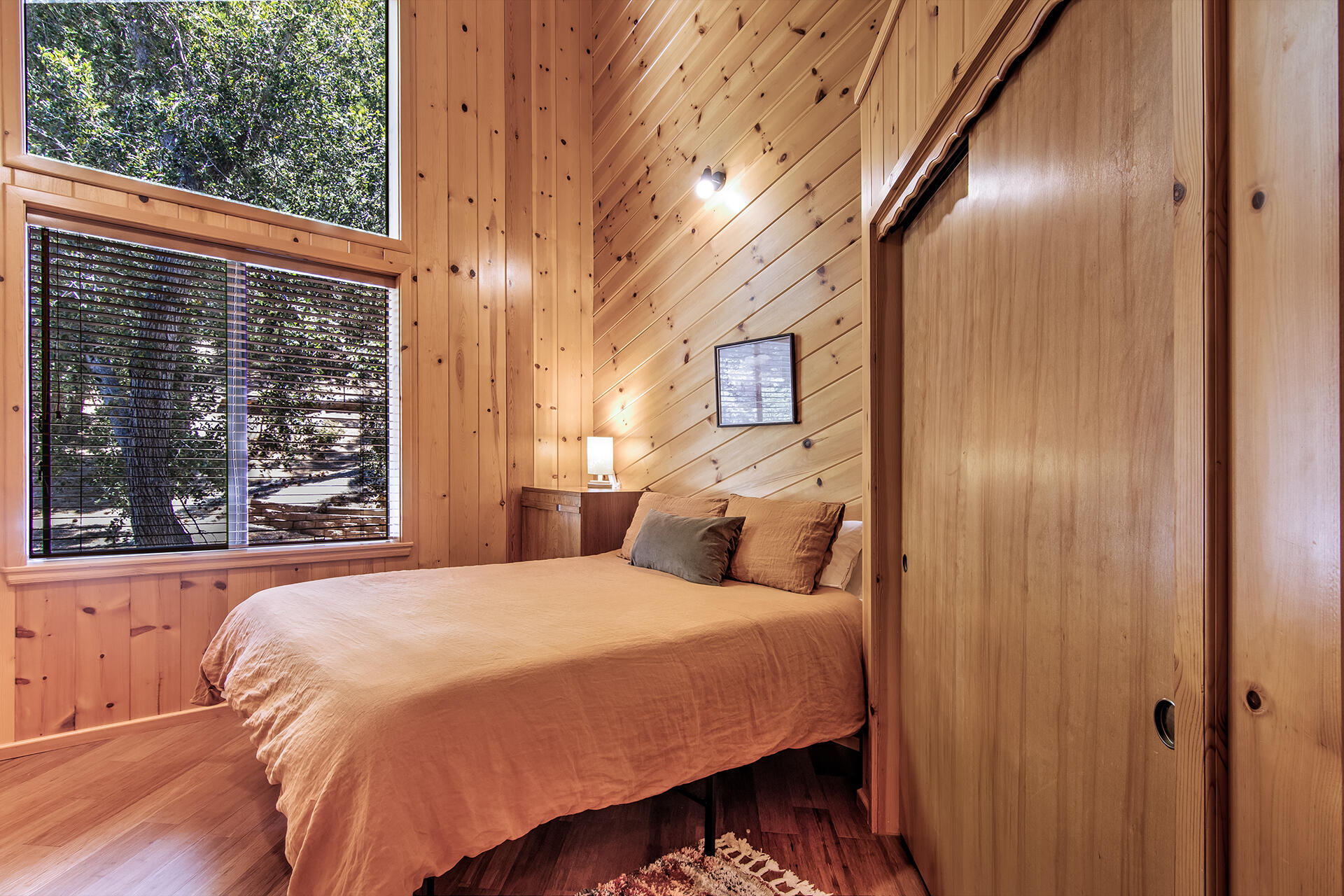 55540 Howland Road Idyllwild, CA 92549 - Photo 26 of 76 a bedroom with a bed and a window