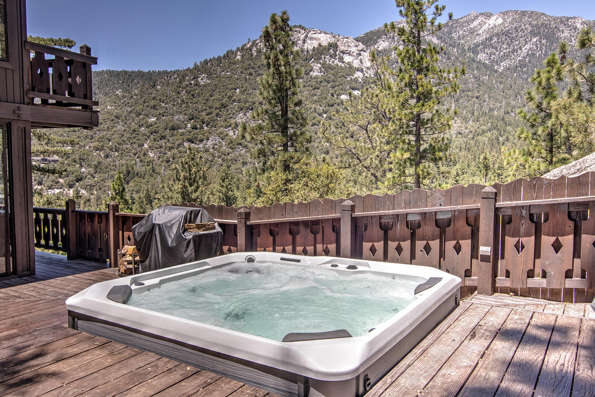 55540 Howland Road Idyllwild, CA 92549 - Photo 43 of 76 swimming pool view with a outdoor seating