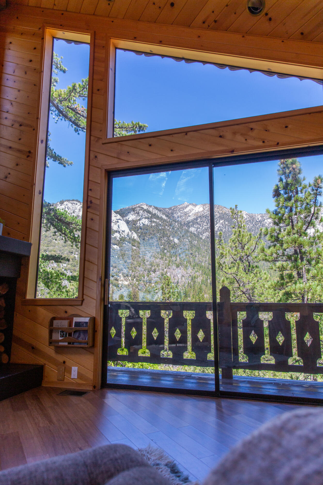 55540 Howland Road Idyllwild, CA 92549 - Photo 10 of 76 a living room with a large window