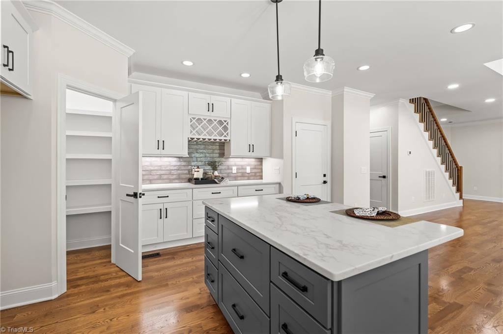 8419 Pheasant Ridge Drive Colfax, NC 27235 - Photo 18 of 49 Beautiful Back splash ~ Gas range!