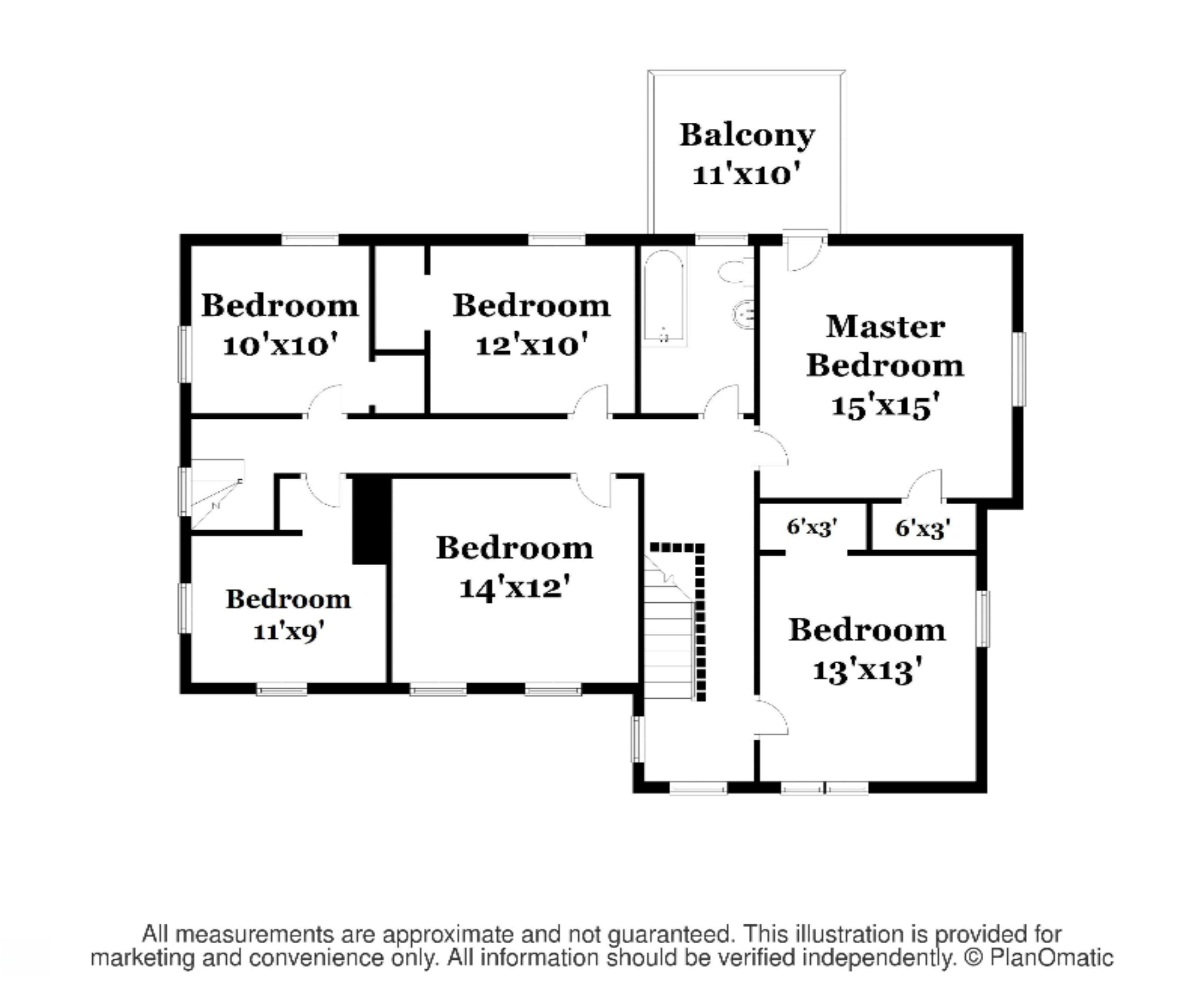 1219 Ransom Street Muskegon, MI 49442 - Photo 46 of 46 floorplan-upper-381253