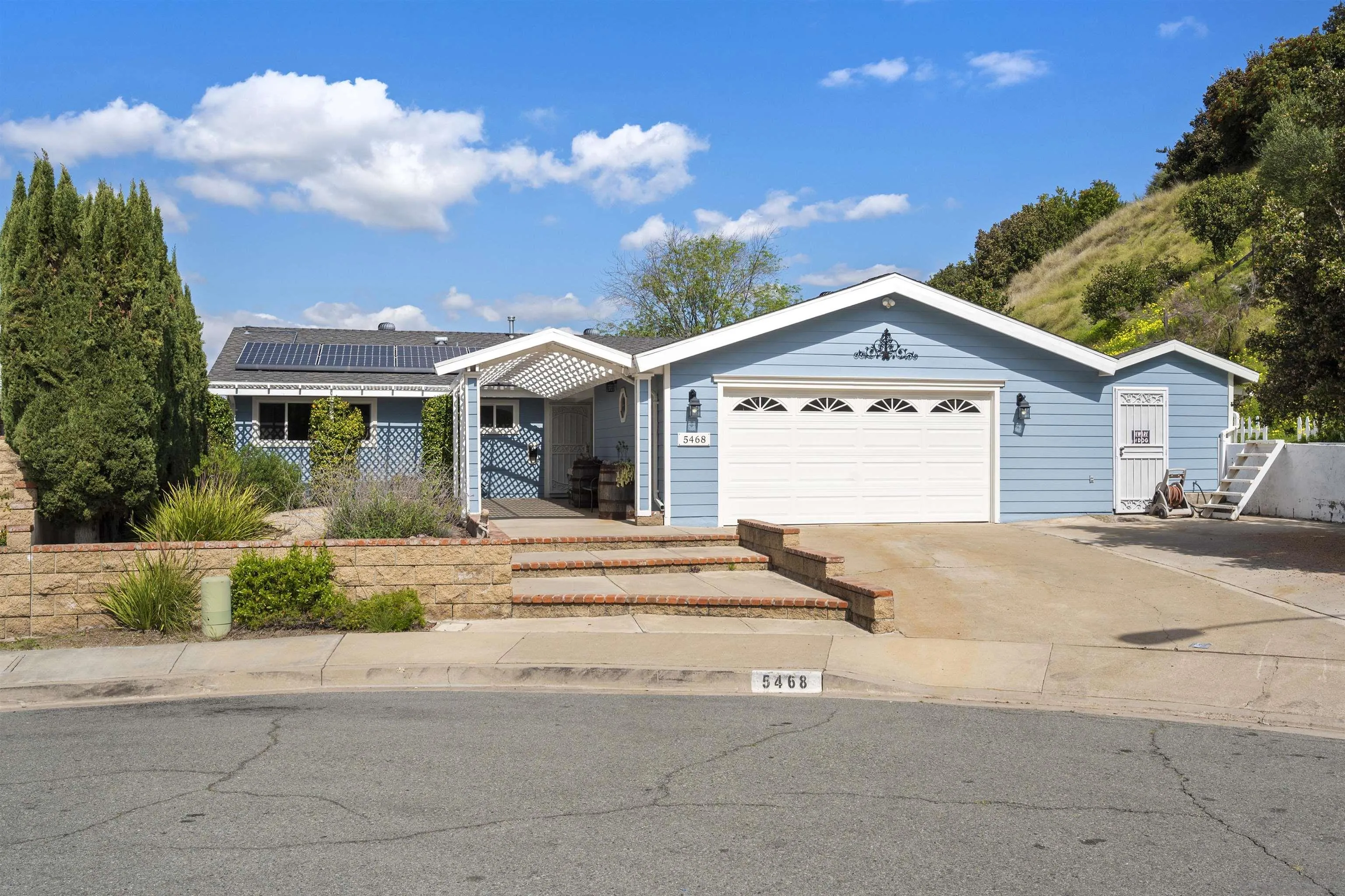 a view of the house with a outdoor space