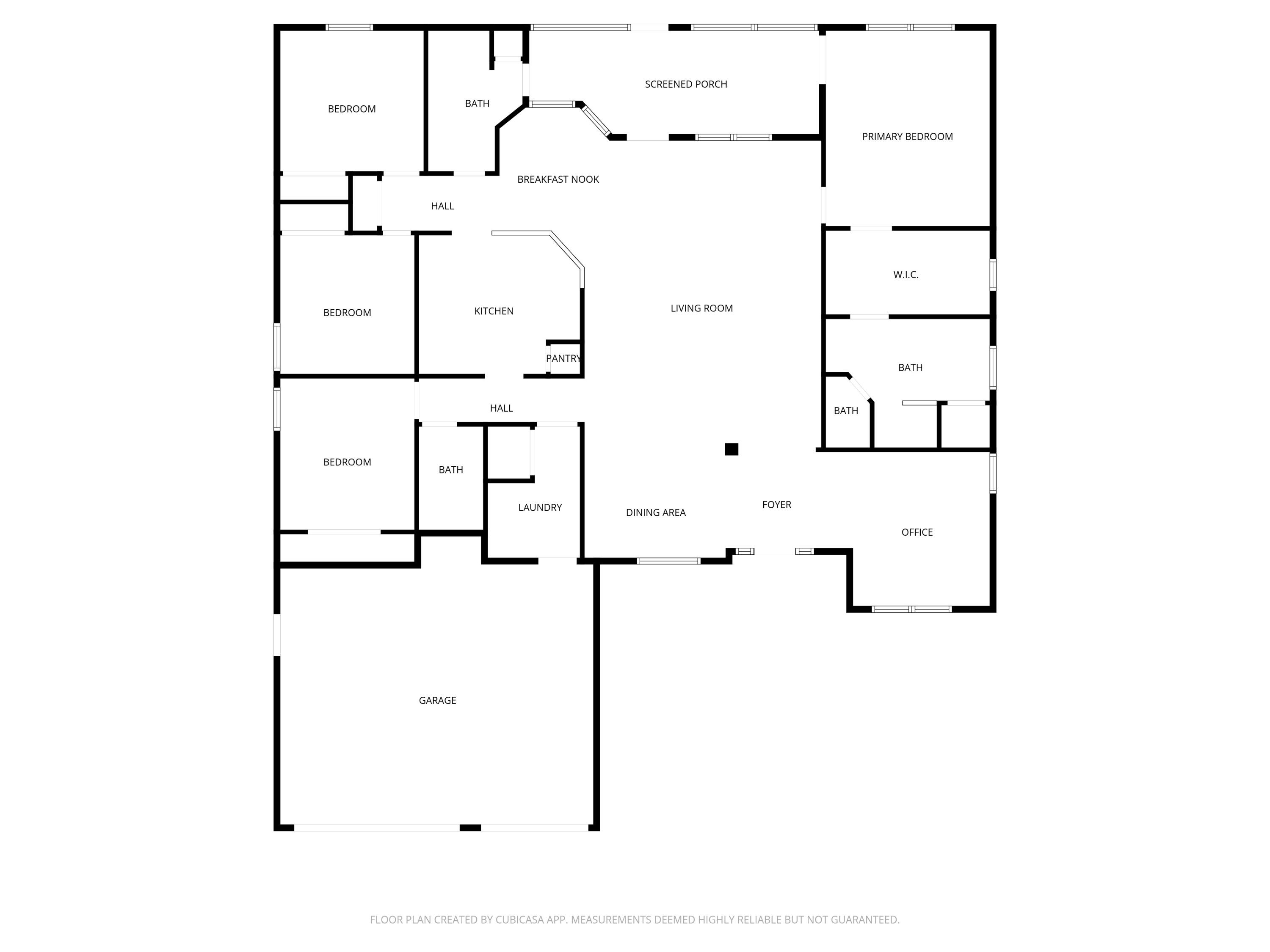 4164 Southwest Spickler Street Port St. Lucie, FL 34953 - Photo 35 of 35 a picture of floor plan