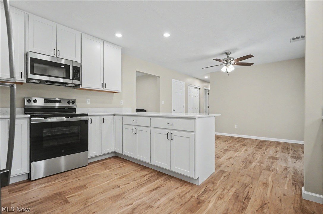 7583 Yale Road Atwater, OH 44201 - Photo 16 of 41 Another view of the brand new kitchen opens into dining room. Kitchen features many upgrades.
