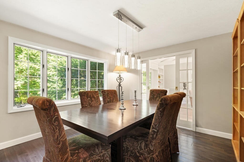 17 Azalea Road Sharon, MA 02067 - Photo 11 of 35 a view of a dining room with furniture window and wooden floor