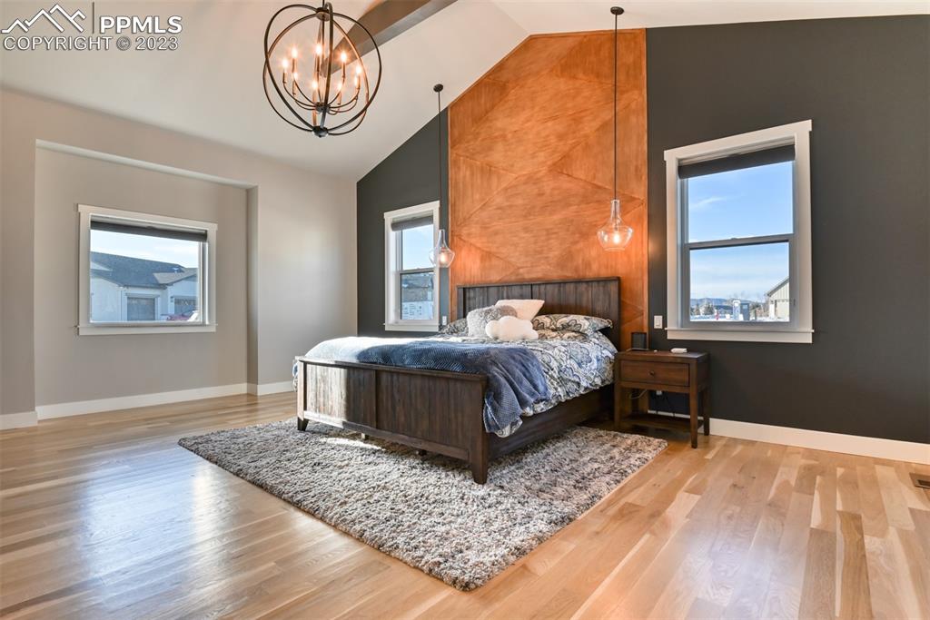 14149 Stone Eagle Place Colorado Springs, CO 80921 - Photo 33 of 47 a bedroom with a bed and a window