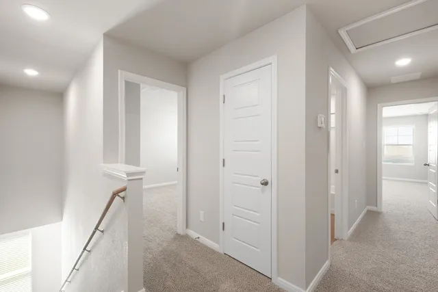 a view of empty room