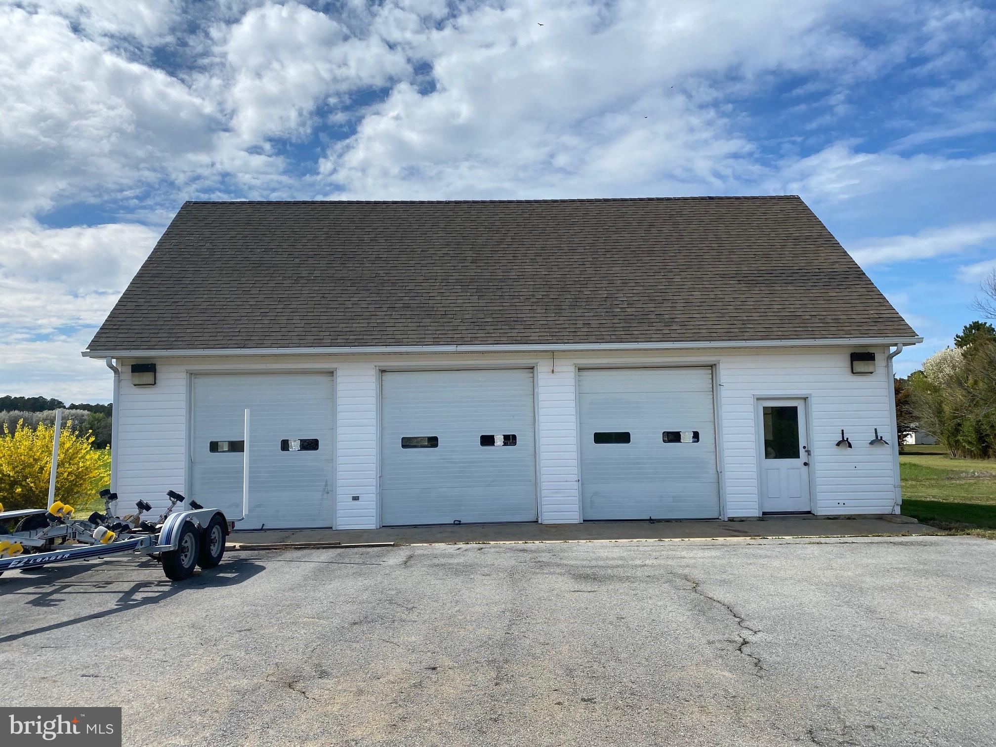 16030 Bayne Road Ridge, MD 20680 - Photo 68 of 86 Garage has 1/2 bath, oil heat, second story