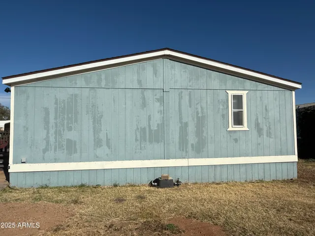 a view of wooden fence