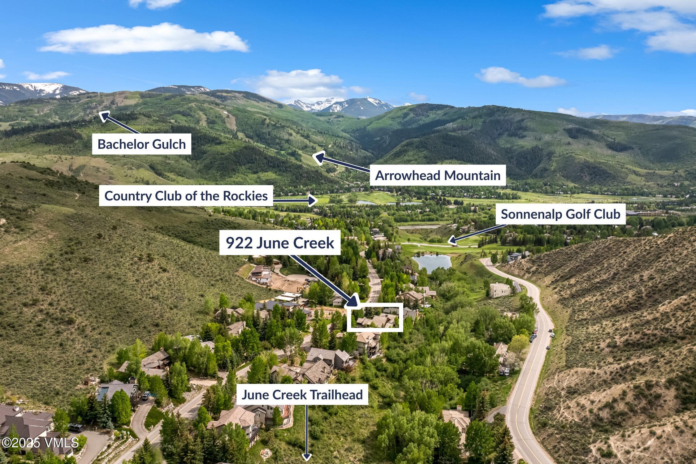 922 June Creek Road Edwards, CO 81632 - Photo 3 of 48 Aerial Map