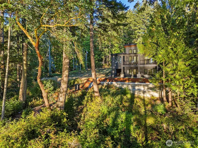 a view of outdoor space with a tree