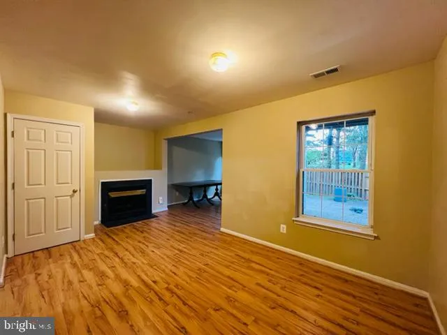 a view of livingroom with hardwood
