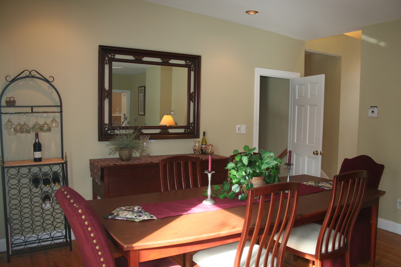 71 Silver Ridge Road New Canaan, CT 06840 - Photo 3 of 29 a view of a dining room with furniture