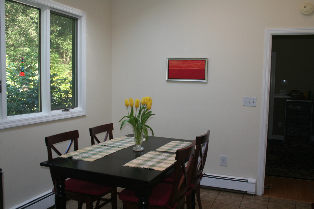 71 Silver Ridge Road New Canaan, CT 06840 - Photo 8 of 29 a view of a dining room with furniture window and wooden floor