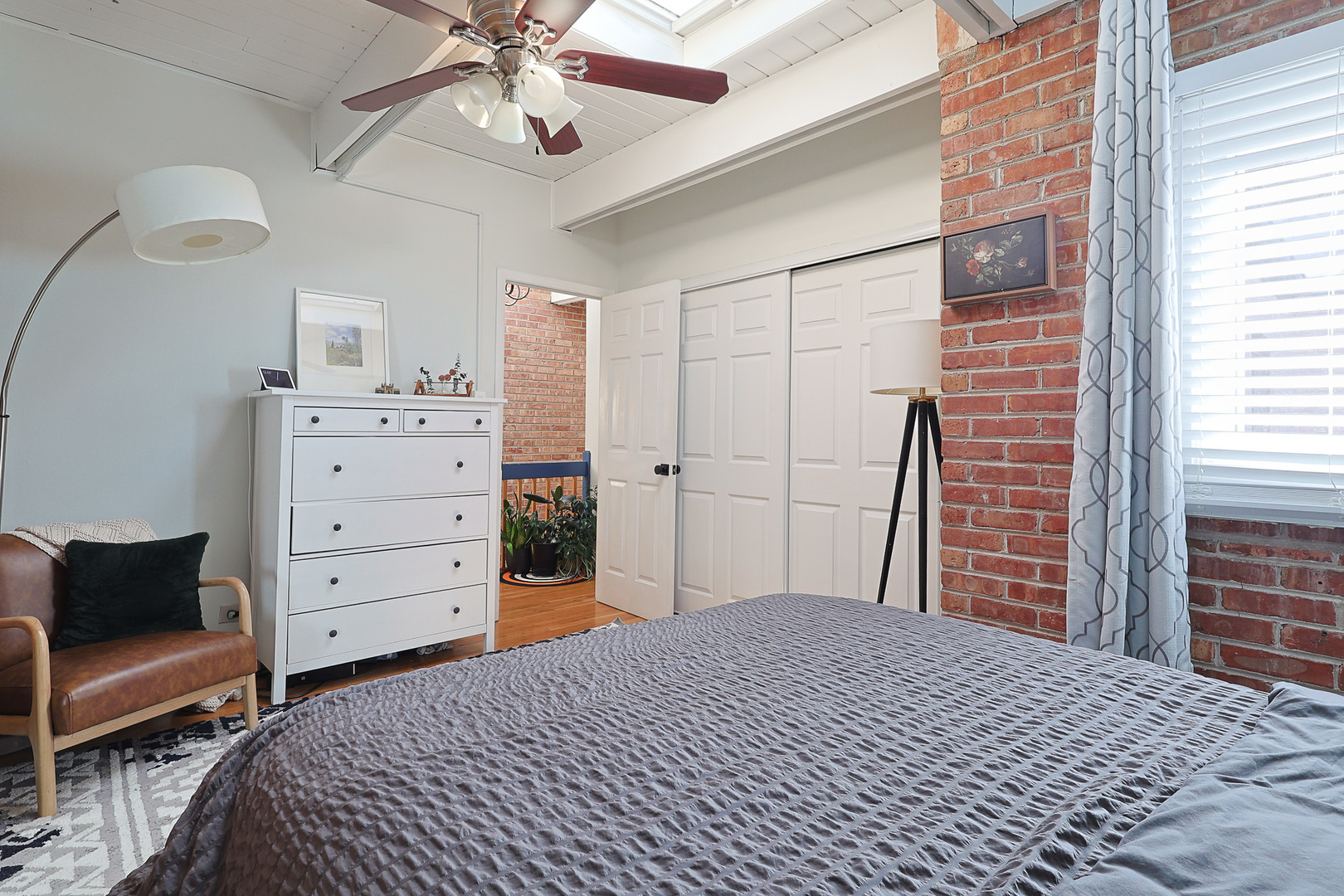 1630 North Sedgwick Street, Unit 2 Chicago, IL 60614 - Photo 15 of 28 a bedroom with a bed and a dresser